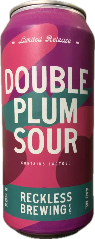 Reckless Brewing Co. Double Plum Sour