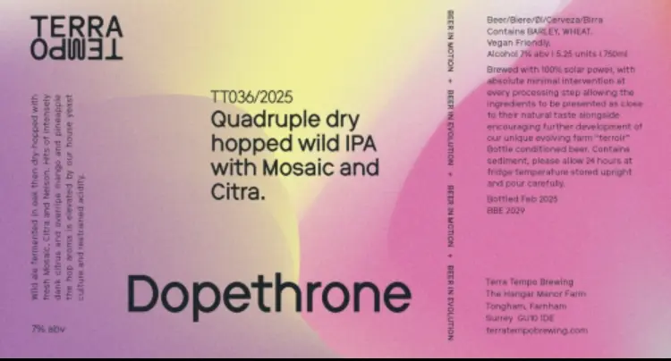 Terra Tempo Brewing Dopethrone
