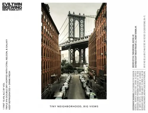 Evil Twin Brewing NYC Tiny Neighborhood, Big Views