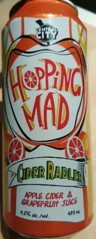 Central City Brewers & Distillers (Red Racer) Hopping Mad Cider - Radler