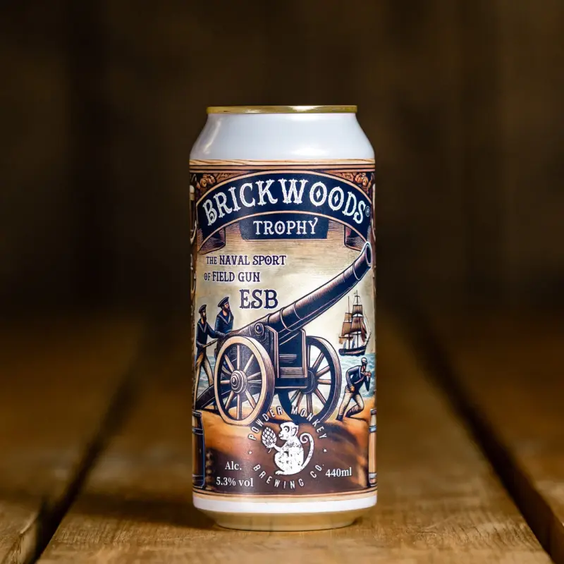 Powder Monkey Brewing Co. Brickwoods Trophy