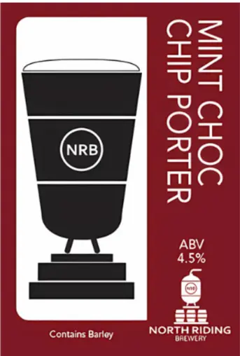North Riding Brewery Mint Choc Chip Porter