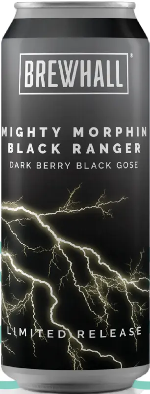 Brewhall Mighty Morphin Black Ranger Mango Dark Berry Gose