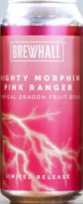 Brewhall Mighty Morphin Pink Ranger Tropical Dragon Fruit Sour