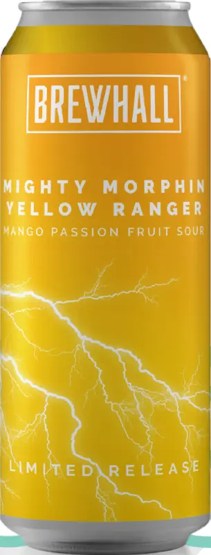 Brewhall Mighty Morphin Yellow Ranger Mango Passion Fruit Sour