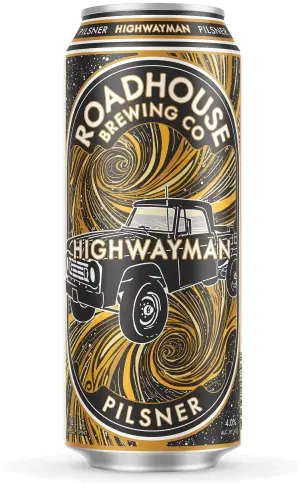 Roadhouse Brewing Company (Pure Madness Brewery Group) Highwayman Pilsner
