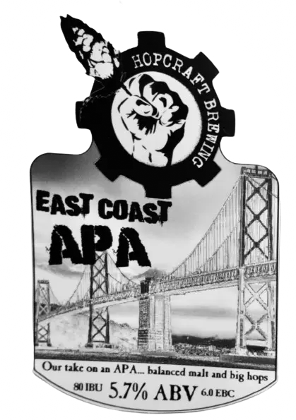 Hopcraft Brewing East Coast APA