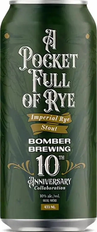 Bomber Brewing A Pocket Full of Rye