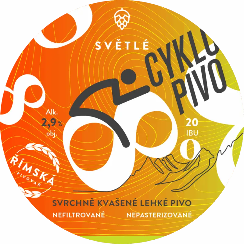 Římská Pivovar VIII° Cyklo Pivo