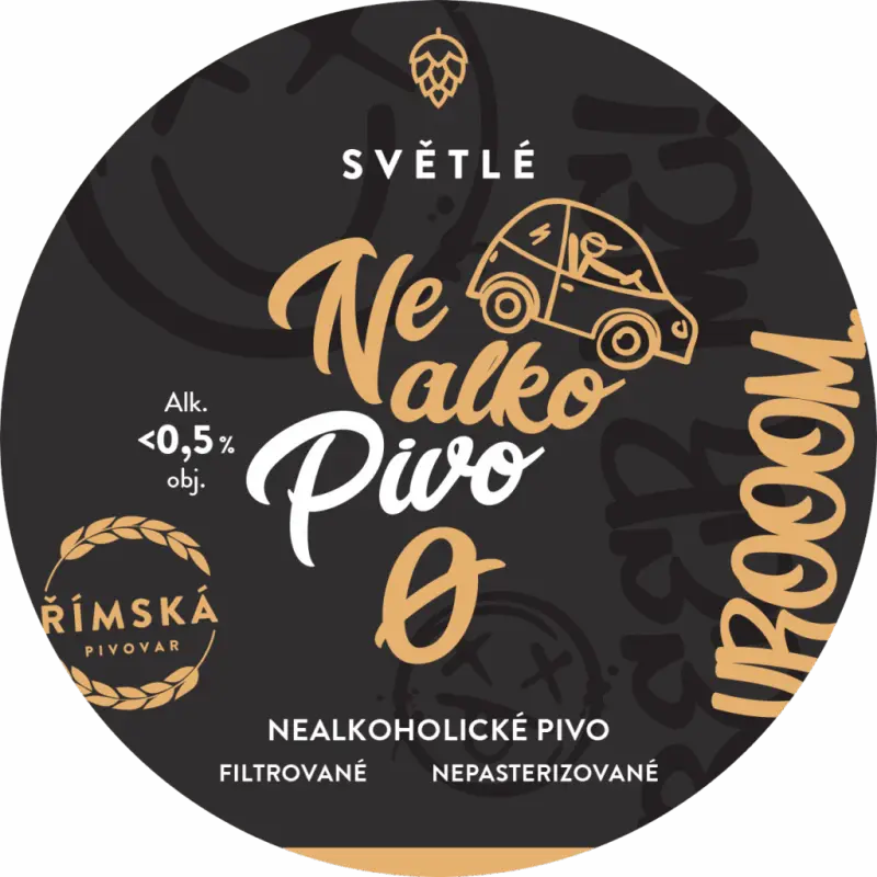 Římská Pivovar NEalko pivo ALE