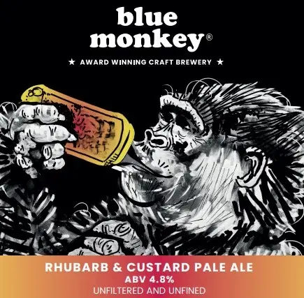 Blue Monkey Brewery Rhubarb & Custard Pale Ale