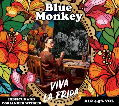 Blue Monkey Brewery Viva La Frida