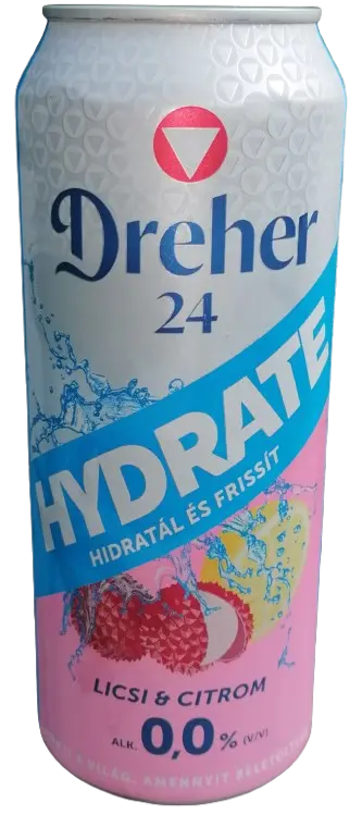 Dreher Sörgyárak 24 Hydrate Licsi & Citrom