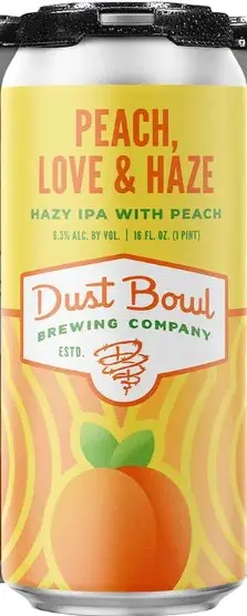 Dust Bowl Brewing Company Peach, Love & Haze