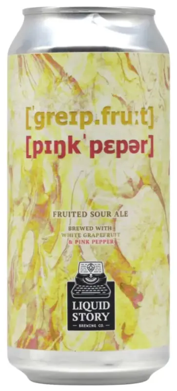 Liquid Story Brewing Grapefruit Pink Pepper