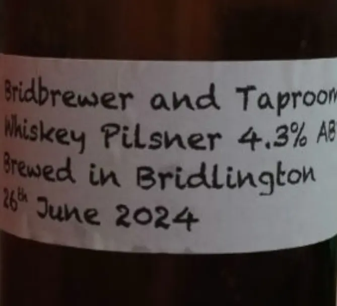 Bridbrewer And Taproom Limited Whiskey Pilsner