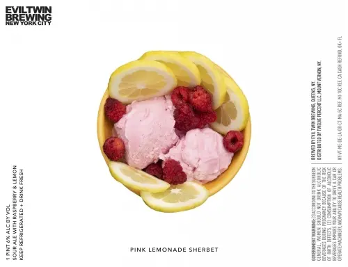 Evil Twin Brewing NYC Pink Lemonade Sherbert