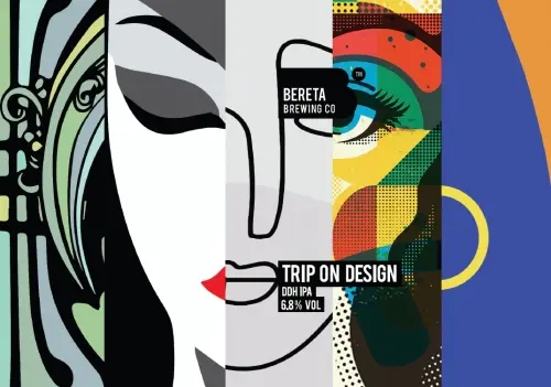 Bereta Brewing Co. Trip On Design
