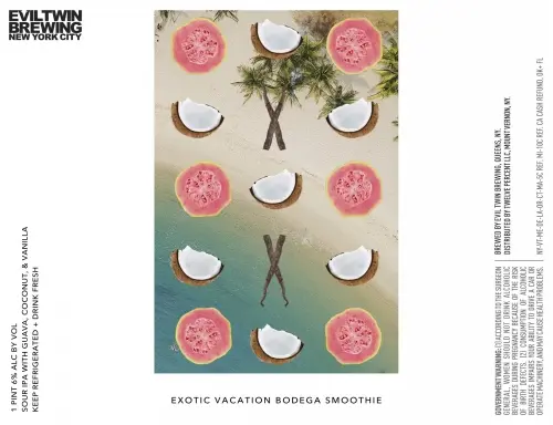 Evil Twin Brewing NYC Exotic Vacation Bodega Smoothie