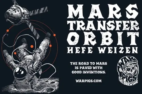 WarPigs USA Brewing Mars Transfer Orbit
