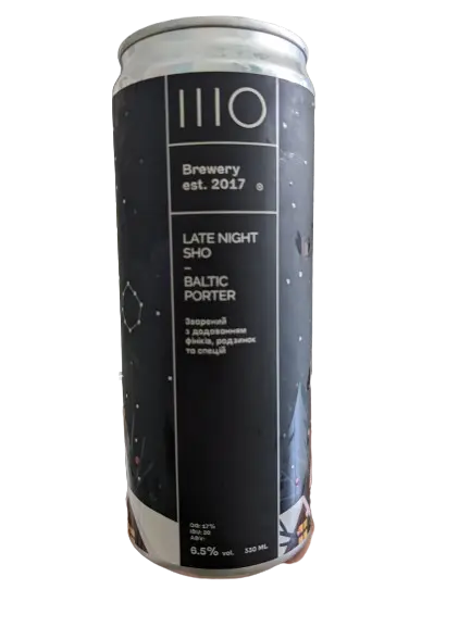 SHO Brewery (IIIO) Late Night Sho