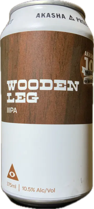 Akasha Brewing Company Wooden Leg Triple IPA