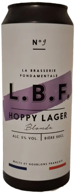 L.B.F. (La Brasserie Fondamentale) Hoppy Lager (N°9)