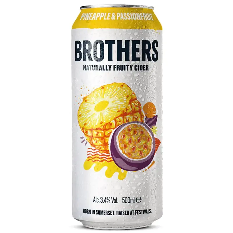 Brothers Cider (Brothers Group) Pineapple & Passionfruit