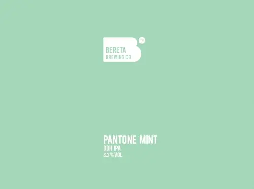 Bereta Brewing Co. Pantone Mint
