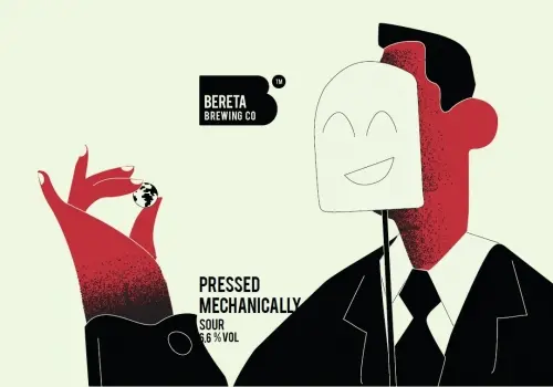 Bereta Brewing Co. Pressed Mechanically