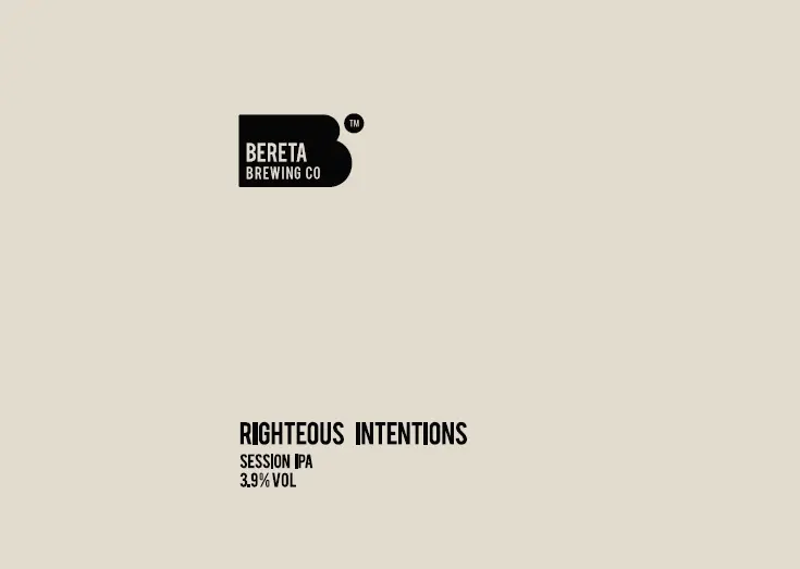 Bereta Brewing Co. Righteous Intentions