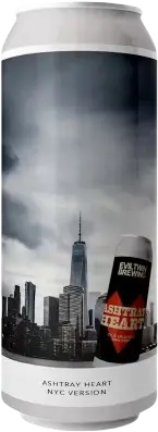 Evil Twin Brewing NYC Ashtray Heart - NYC Version