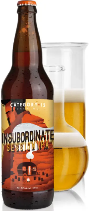 Category 12 Brewing Insubordinate Session IPA