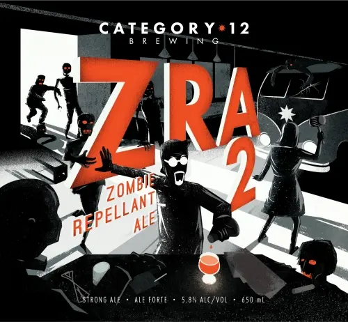 Category 12 Brewing ZRA 2.0 (Zombie Repellant Ale)