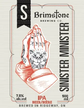 Brimstone Brewing Sinister Minister IPA