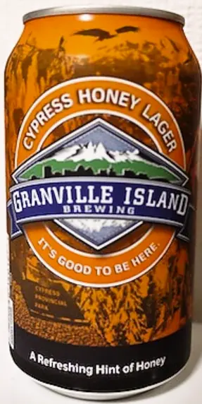 Granville Island Brewing Cypress Honey Lager