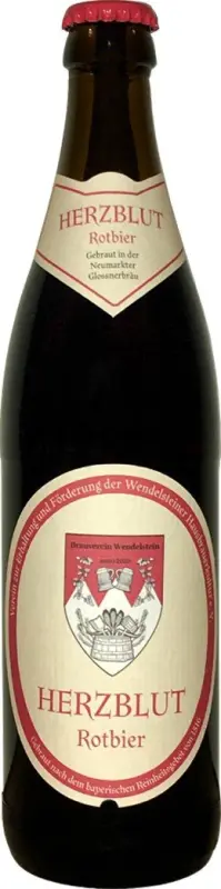Brauerei Franz Xaver Glossner Herzblut Rotbier