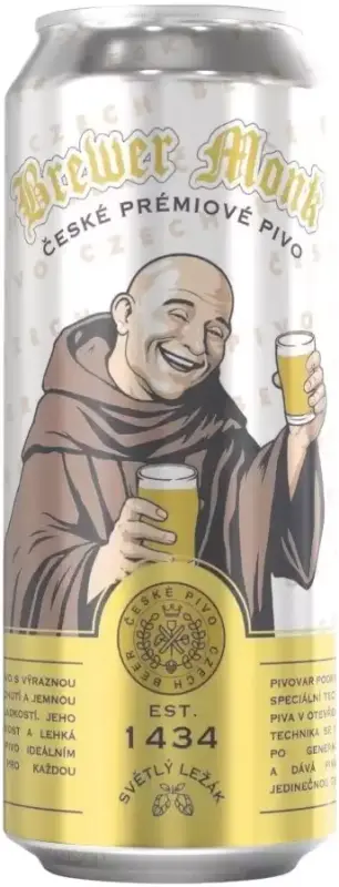 Pivovar Podkováň Brewer Monk Svetly Ležák