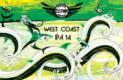 Pivovar Čestmír West Coast IPA 14