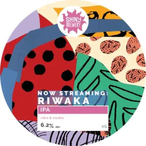 Shiny Brewing Now Streaming - Riwaka