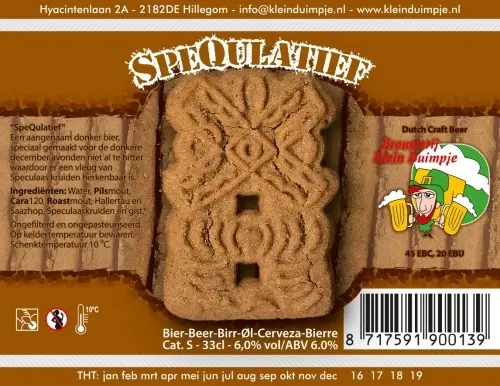 Brouwerij Klein Duimpje SpeQulatief