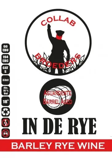 Gebroeders Roodbaard Collab Broeders - In De Rye Barley Rye Wine