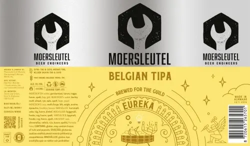 Moersleutel Craft Brewery Eureka - Belgian TIPA