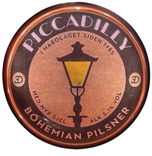 E. C. Dahls Bryggeri Piccadilly Bohemian Pilsner