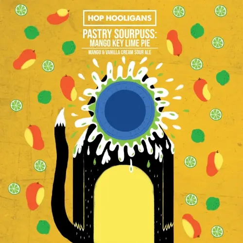 Hop Hooligans Pastry Sourpuss: Mango Key Lime Pie
