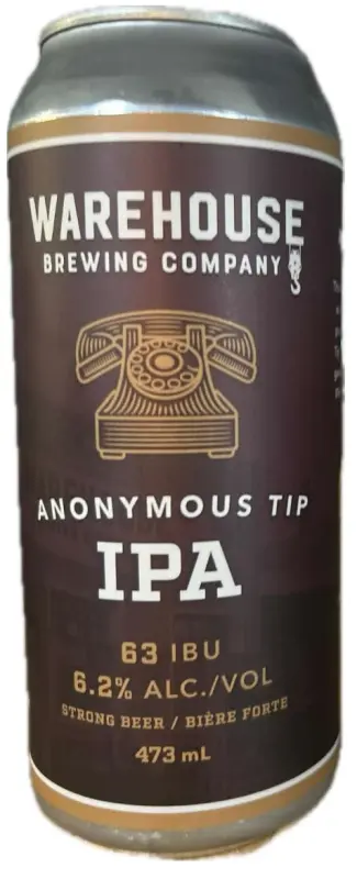 Warehouse Brewing Company Anonymous Tip