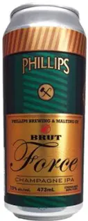 Phillips Brewing and Malting Co. Brut Force Champagne IPA