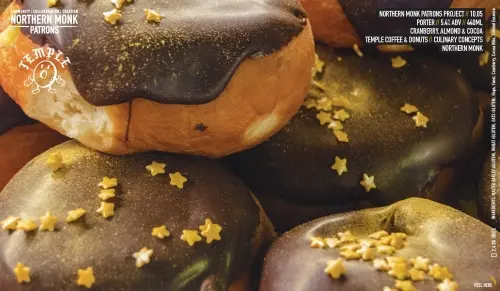Northern Monk Brew Co. Patrons Project 10.05 // Porter // Temple Coffee & Donuts // Culinary Concepts