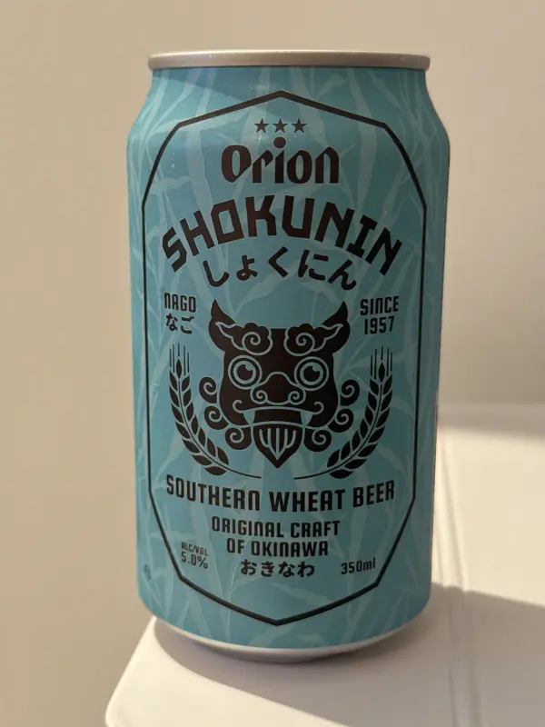 Orion Breweries Limited Shokunin Southern Wheat Beer