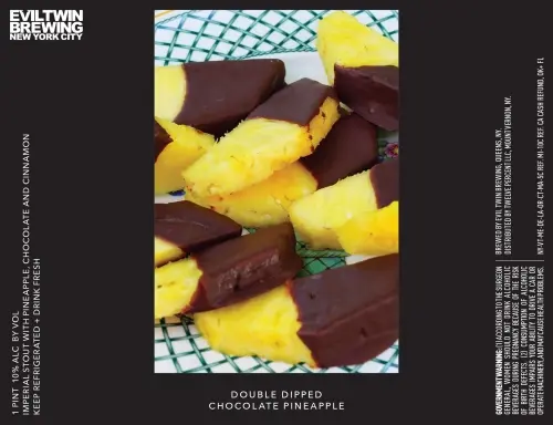 Evil Twin Brewing NYC Double Dipped Chocolate Pineapple